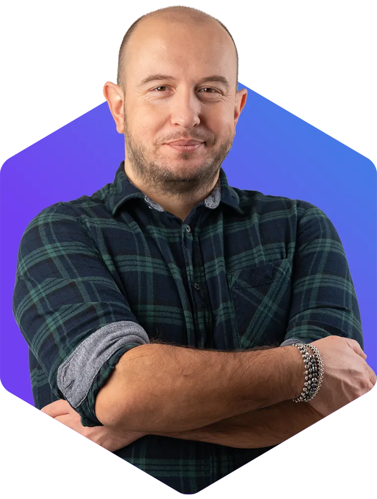 Ritratto di Elmir Mustafic